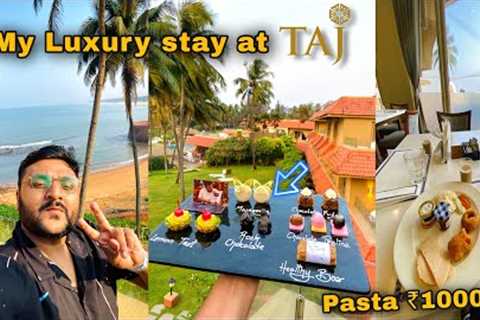 My Luxury stay at Taj Goa || Luxurious 5star Resort || stay, Food &amp; more || Taj hotel Review ||