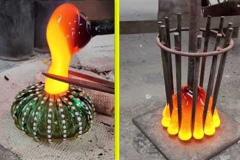 Very Satysfing Video /Glass Blowing Compilation New 2021