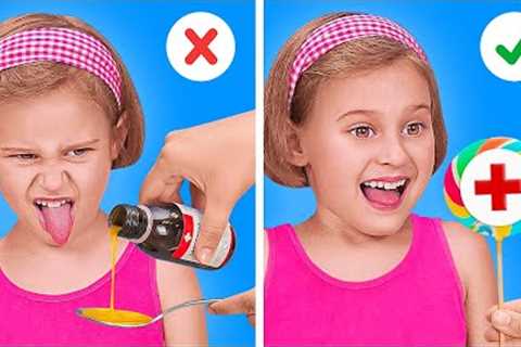 EMERGENCY HACKS FOR PARENTS || USEFUL EVERYDAY HACKS
