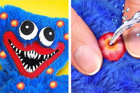 OH NO! Huggy Wuggy Needs Help! *Super Gadgets and Crafts Compilation*