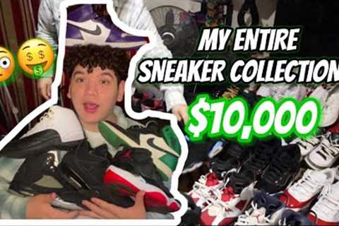 MY ENTIRE $10,000 SNEAKER COLLECTION!!+ SHOE SHOPPING VLOG🔥‼️