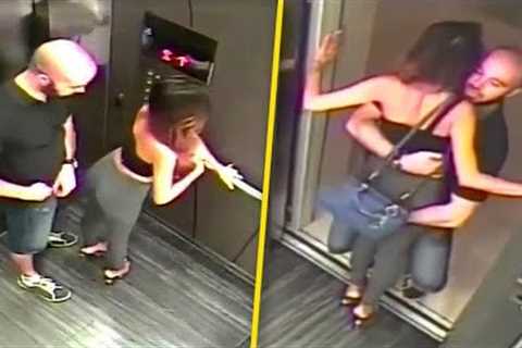 WEIRD MOMENTS CAUGHT ON SECURITY CAMERAS &amp; CCTV