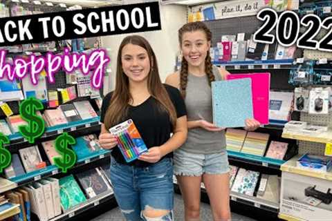 BACK TO SCHOOL SHOPPING TRIP WITH MOM! TEEN SCHOOL SUPPLIES 2022
