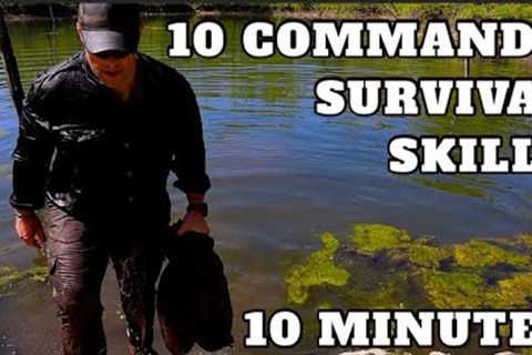 10 Military Wilderness Bushcraft &amp; Survival Skills in 10 Minutes! Vol. 2