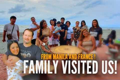 Family Visits For 1st Time |France and Manila |  The Armstrong Family