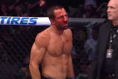 Luke Rockhold fighting his demons