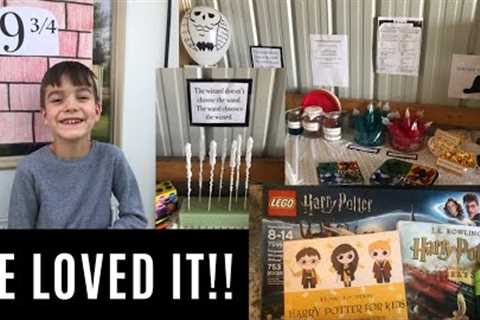 HARRY POTTER BIRTHDAY PARTY THEME!! || Harry Potter inspired birthday games, crafts, and gifts!!