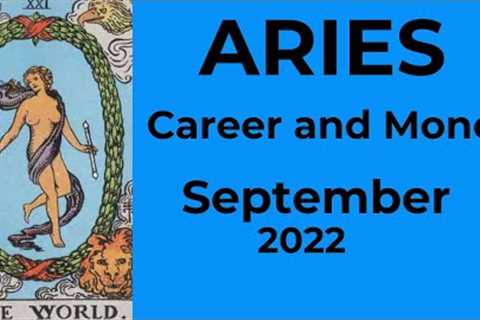 Aries: An EXTREMELY Dynamic Period! 💰 September 2022 CAREER AND MONEY Tarot Reading
