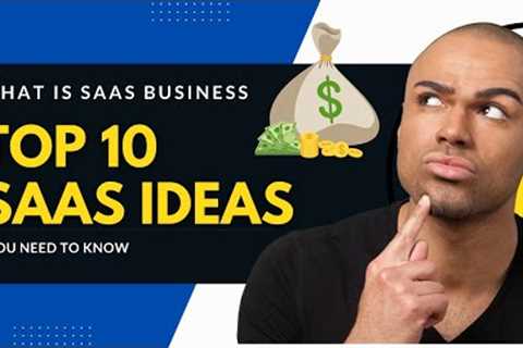 The SaaS Business Model &amp; Metrics || Top 10 SaaS business ideas 2022 !! The Albatross