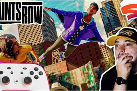 Saints Row On Stadia Surprised Me.......