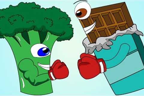 Healthy Food Vs Junk Food Song!