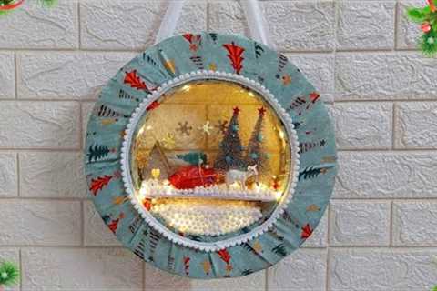 2 Christmas Decoration idea with Cardboard | DIY Affordable Christmas craft idea🎄76
