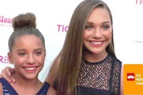 Mackenzie Ziegler and Maddie over the years collection in Hollywood
