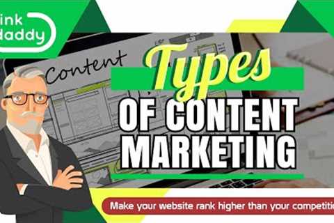Types of Content Marketing