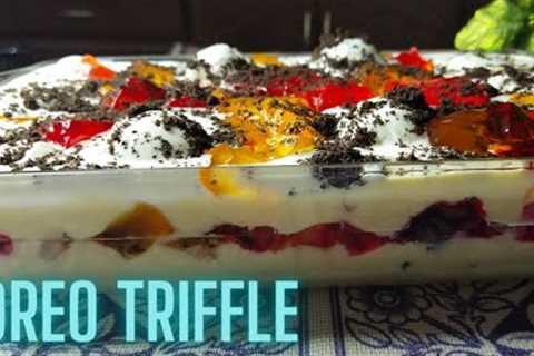 Oreo triffle recipe | Oreo dessert recipes | Oreo triffle by Multiple things with Riya|