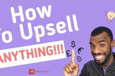 Product Upselling, Cross-Selling and Downselling Like A PRO! | eCommerce Upselling Explained