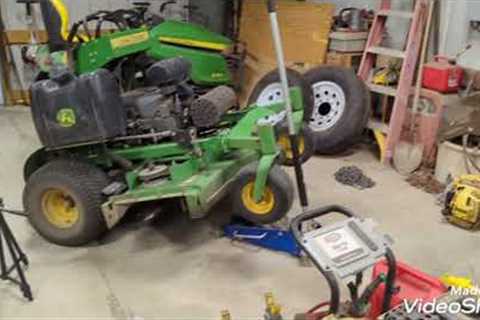 One LAWN, Mower MAINTENANCE💪 and Talking🤷🤪