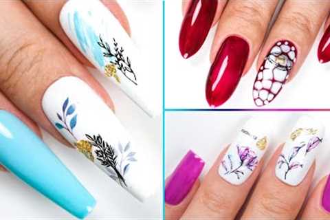 New Nail Art Design 2022❤️💅Compilation For Beginners | Simple Nails Art Ideas Compilation #349