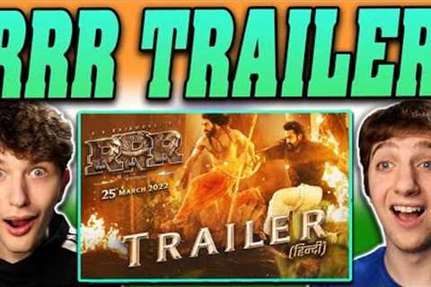 Americans React to RRR - Official Trailer