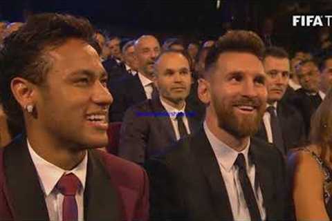 Ronaldo,Neymar and Messi in FIFA Best Award 2017