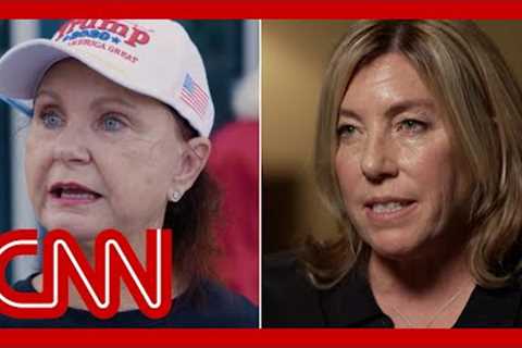 Civil war expert reacts to Trump supporter. See her warning for the US