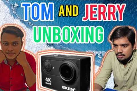 Gadgets unboxing with Tom &amp; Jerry | Tom &amp; Jerry Creations | Pakistani Tom and Jerry #Camera ..