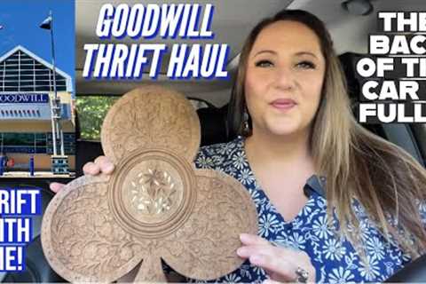 THRIFT WITH ME! A VERY GOOD GOODWILL HAUL =)