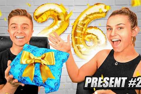 I Bought Chris 26 Presents for His 26th Birthday