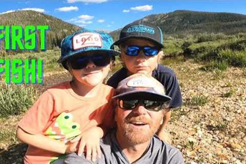 BROOK TROUT BASH! Camping and Fly Fishing w/ Kids