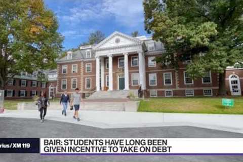 Bair Says Biden's Debt Relief Program Won't Work