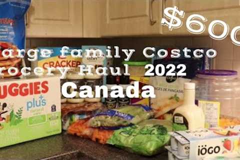Large Family Gorcery Shopping - $600 Costco Grocery Haul