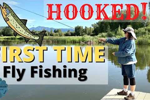 Caught Whoppers! First Fly Fishing Lesson with a Pro Tour Guide - FUN FUN FUN!