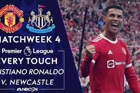 Every Cristiano Ronaldo touch from his second Manchester United debut | Premier League | NBC Sports