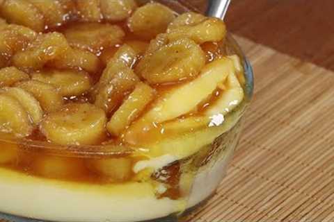 THIS IS DEFINITELY THE EASIEST BANANA DESSERT I'VE EVER TRIED.