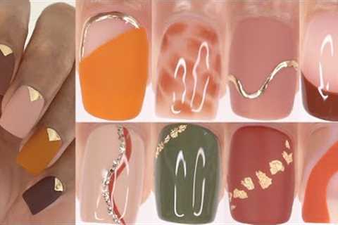 12 FALL NAIL DESIGNS 2022 | fall nail polish colors 2022 nail art compilation | gel nail art at home