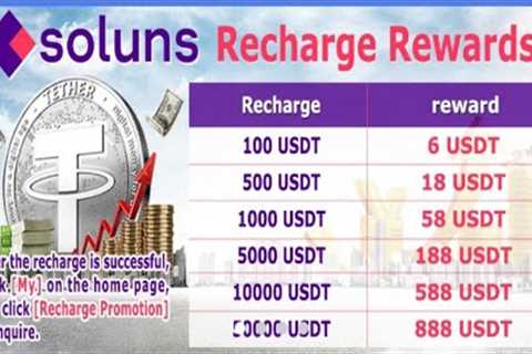 Soluns Online Work, Easy Money USDT Crypto Investment Platform, Earn $200 a Day | Withdraw Anytime