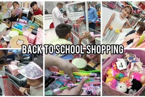BUYING NEW SCHOOL SUPPLIES FOR 4KIDS ! BACK TO SCHOOL 🎒 SHOPPING 2022