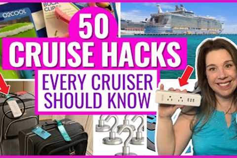 50 GENIUS CRUISE HACKS: Save Money, Pack Better &amp; Get Organized for your Cruise!