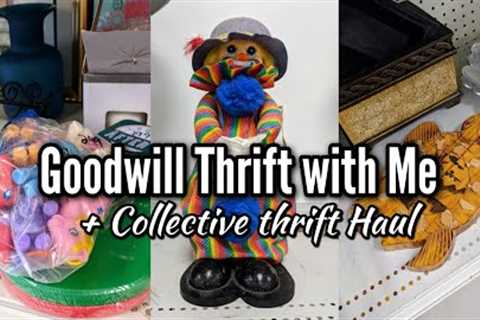 Goodwill Thrift with Me + What I bought &amp; Bonus Thrift Store Haul! Thrifting in 2022
