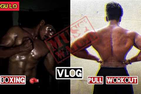 #telugu Home Boxing Training &amp; Home Pull Workout Vlog And Reply To Negative Comments99