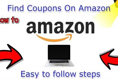 How To Find Coupons On Amazon