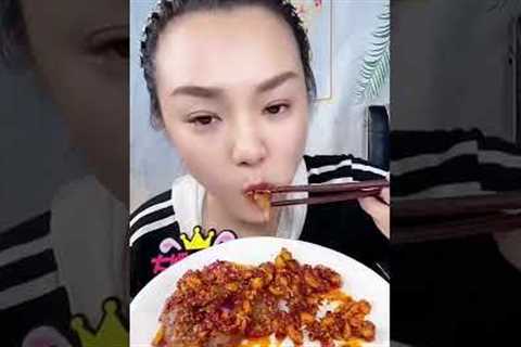 ASMR SPICY FAST FOOD SHOW EATING RELAXING WITH MANY TYPE OF FOOD