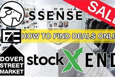 How to | Online Shop for STREETWEAR (Sales, Deals, Websites)