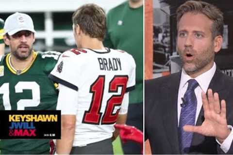 Aaron Rodgers never on Tom Brady' level!!! - Max fires back at Davante Adams comments | KJM