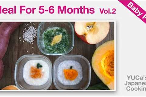 How To Make Baby Food In Japan (5-6 Months) Vol. 2 | Porridge Recipe  | YUCa's Japanese Cooking
