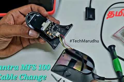 Mantra MFS 100 Cable Change in Tamil.#mantra #biometric #fingerprints #tech #technology #techmarudhu