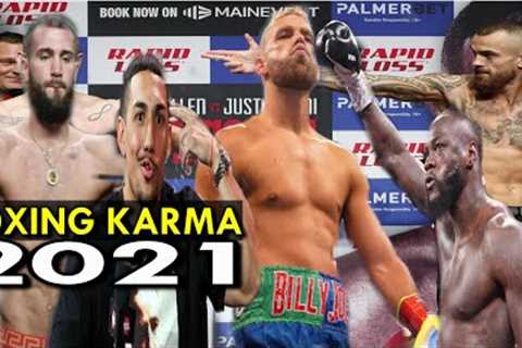 Most Satisfying Wins In Boxing 2021/Boxing KARMA 0f 2021