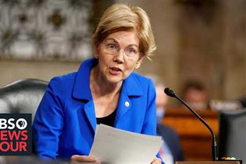 Sen. Elizabeth Warren weighs in on Biden's student loan forgiveness plan