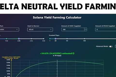 Advanced Delta Neutral Yield Farming Part 1 l Leveraged Yield Farming