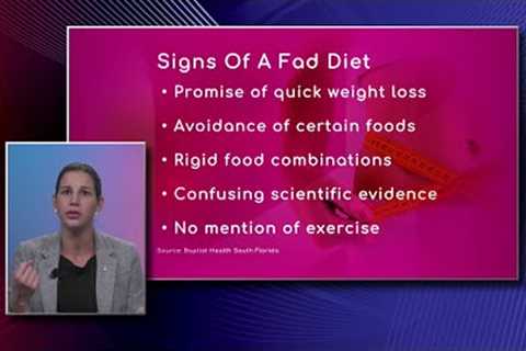 Signs of a Fad Diet